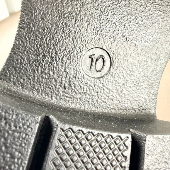 Jeffrey Campbell Cloudy Rain Boot Platform Chelsea Rain Chunky Lug Sole Size 10 - Picture 7 of 10